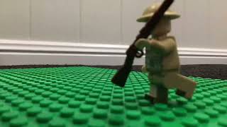 Lego war stop motion no sound [upl. by Yenrab]