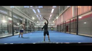 Partita Padel game Padel center  full match [upl. by Koloski]