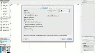 cadmovie019  Vectorworks Preferences for Rendering [upl. by Ariajaj]