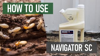 How to Use Navigator SC DIY Termiticide amp Insecticide [upl. by Trelu]