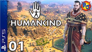 Lets Play Humankind PS5 Console  Neolithic Era Gameplay Episode 1  How to Play Beginner Guide PJ [upl. by Naujtna]