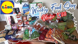 MY LIDIL WEEKLY SHOP UNDER £50 Vegetarian diet [upl. by Eseerahs133]