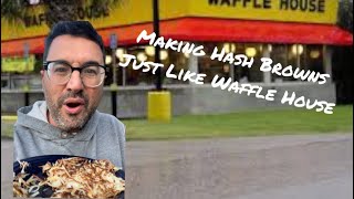 How to Make Waffle HouseStyle Shredded Hash Browns on the Blackstone [upl. by Jaban]