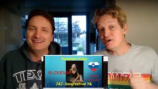 4 Slovenia Reaction Video Eurovision 2024 [upl. by Haiasi]