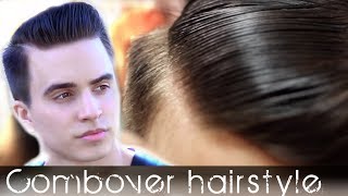 Comb Over Mens Hair  Classic Hairstyle Tutorial  Slikhaar TV [upl. by Krystyna]