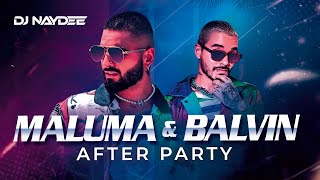 Maluma Y J Balvin Reggaeton Mix 2021  2017  Poblado Remix Sobrio Hawaii  After Party DJ Naydee [upl. by Issirk]