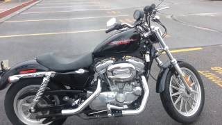 Sportster 883 straight piped [upl. by Klos]