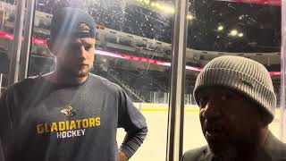 March 22 2024 Pregame interview with the Atlanta Gladiators’ Michael Marchesan [upl. by Massiw484]