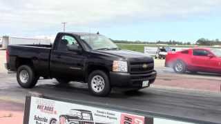 Lysholm Silverado 11 Second Quarter Mile [upl. by Ahsieka376]