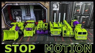 Toyworld Constructor DEVASTATOR Stop Motion [upl. by Nitsrek48]