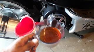 150cc Motor and Gear Oil Change in 8 minutes  Gy6 [upl. by Ellerrad]