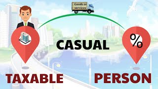 58GST Basics  Casual Taxable Person  GST Updates Today 2021  GST India [upl. by Trace]