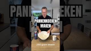 Hoe maak je de lekkerste pannenkoeken Zo makkelijk pannenkoeken recept bakken makkelijk snel [upl. by Daffodil]