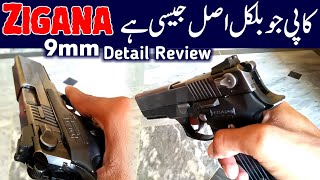 9mm Tisas Zigana Pistol Detail Review  9mm Zigana  Zigana Pistol 9mm  Public Awareness [upl. by Ahsikram]