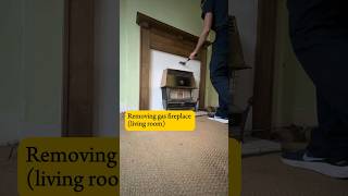 Removing gas fireplace living room [upl. by Novi]