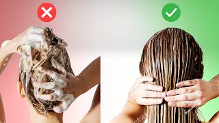 Hair Washing Mistakes That Will RUIN Your Hair  How to Properly Wash Hair [upl. by Airliah]