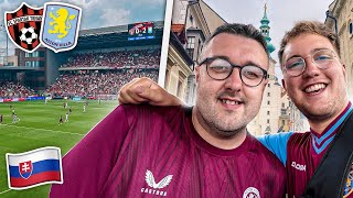 I Travelled to Slovakia For 24 HOURS To Watch Aston Villa [upl. by Calendre]