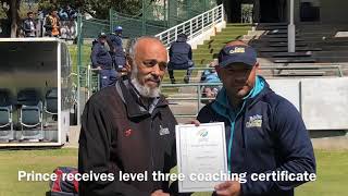 Ashwell Prince receives level three coaching [upl. by Deeann]