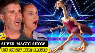 Sacred Riana Magician Surprises The Judges with Cutting Magic at Britains Got Talent 2024 [upl. by Aramahs]