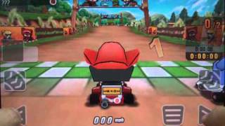 iPhone KartRider rush game play video [upl. by Atniuq]