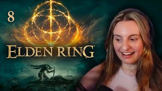 First Time Playing ELDEN RING  Part 8  Flying Dragon Agheel Bloodhound Knight and more [upl. by Nnaycart]