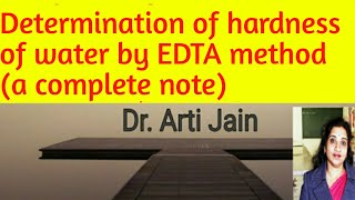 Determination of hardness of water by EDTA method principal process observation calculation result [upl. by Zurciram]