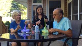 Grandma vs Grandpa Slime Challenge [upl. by Tris]