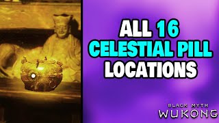 ALL 16 Celestial Pill Locations in Black Myth Wukong [upl. by Domonic601]