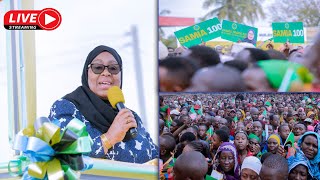 🔴🅻🅸🆅🅴 MOROGORO  RAIS DKT SAMIA SULUHU HASSAN ANAZINDUA KAMPENI YA TUTUNZANE WILAYANI MVOMERO [upl. by Airrotal]