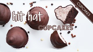 Recette Hi Hat Cupcakes  Cupcake en coque de chocolat [upl. by Seidel]