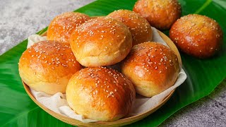 The Best Burger Buns Recipe  Homemade Burger Buns Recipe Without Oven  Yummy [upl. by Bennion172]