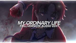 my ordinary life  the living tombstone full version 『edit audio』1 hora [upl. by Skylar]