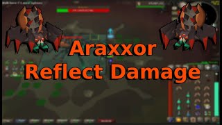 OSRS  Reflecting Damage to Araxxor  Araxxor Speed Run Meta [upl. by Oniskey18]