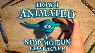 How I Animated This Stop Motion Character [upl. by Aliuqaj618]