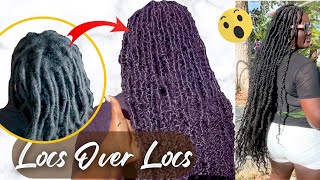 How to get ginger faux locs  Handmade faux locs [upl. by Nosyd]