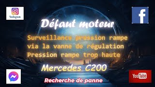 Trop de pression rampe injection Mercedes [upl. by Hairom]