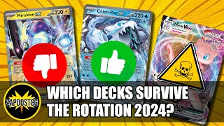 Which Decks Are Bad  Still Good  Gone After Rotation 2024 Pokemon TCG [upl. by Monaco356]