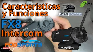 Intercomunicador Fx8 Caracteristicas y Accesorios [upl. by Adiaros]