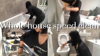 WHOLE HOUSE CLEAN WITH ME EXTREME CLEAN UK CLEANING MOTIVATION HOUSE RESETmotivational [upl. by Anahsit]