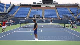 Stanislas Wawrinka  Felicano Lopez 2013 1  2 [upl. by Ruscher4]