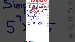 IndicesLaws maths learnhowtosolvetheexponentialequation math education exponentialform [upl. by Dav734]