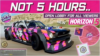 100 WHEELSPINS  The Most TIME CONSUMING Accolade in Forza Horizon 5 Update 30 Live Stream [upl. by Nahej131]