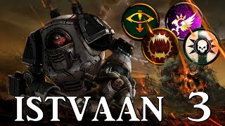 ISTVAAN 3 ATROCITY  Birth of Heresy  Warhammer 40k Lore [upl. by Primavera]