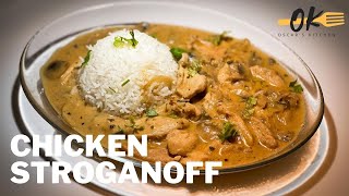 Simple Chicken Stroganoff Recipe [upl. by Klecka]