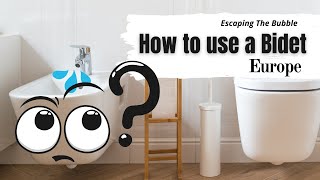 LEARN HOW TO USE A BIDET TOILET FOR BEGINNERS 💩 [upl. by Miksen]