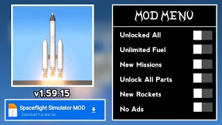 Spaceflight Simulator MOD APK Terbaru 2024 v15915 [upl. by Dion]