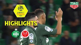 AS SaintEtienne  Stade de Reims  20   Highlights  ASSE  REIMS  201819 [upl. by Lletnahs]