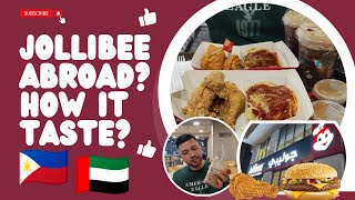 Jollibee  Famous Fast Food in Philippines  Jollibee in Dubai  Jayson Madi TV [upl. by Esined]