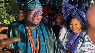 SEE HOW MUYIWA ADEMOLA amp JUMOKE ODETOLA STORMED LISABI MOVIE PREMIERE IN LAGOS [upl. by Sivahc]