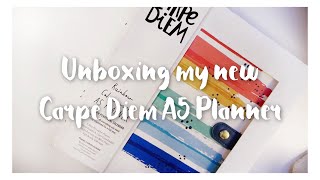 NEW Carpe Diem A5 Planner Box Set  Color Wash [upl. by Mohl]